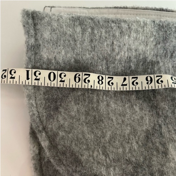 BNWT- Aritzia Wilfred Free Ganna Wool Jacket Diamond Print Grey (XXS) - Picture 11 of 12